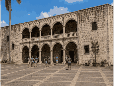Alcazar de Colon, Santo Domingo
