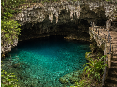 Los Tres Ojos, Santo Domingo