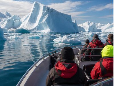 Iceberg boat tours, Ilulissat