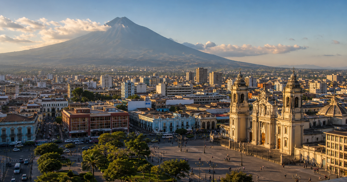 Guatemala City city waterfront and skyline