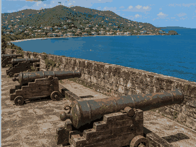 La Toc Battery, Castries