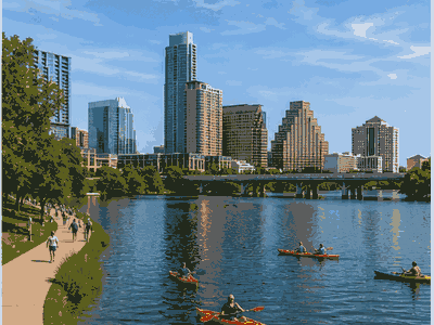 Lady Bird Lake, Austin