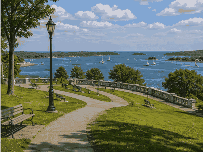 Eastern Promenade, Portland, Maine