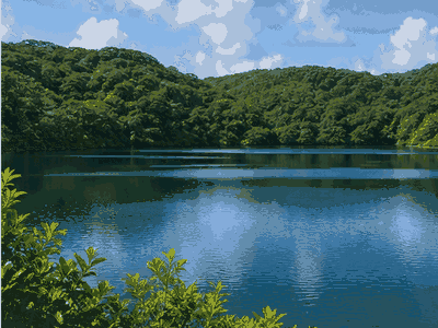 Lake Ngardok, Ngerulmud