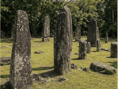 Palau Stone Monoliths, Ngerulmud