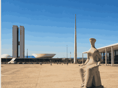 Praca dos Tres Poderes, Brasilia
