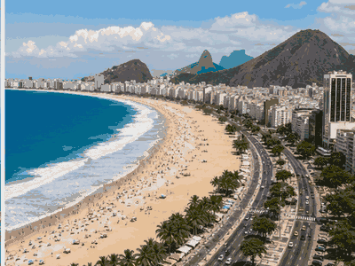 Copacabana Beach, Rio de Janeiro