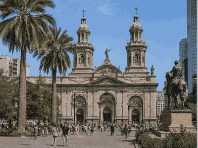 Plaza de Armas, Santiago