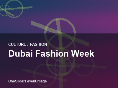 Dubai Fashion Week thumbnail