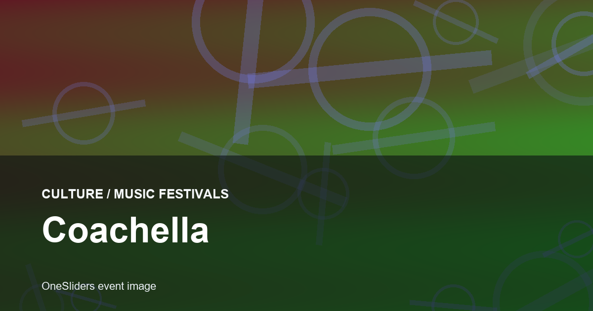 Coachella hero image