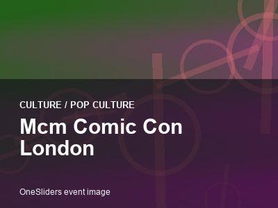 MCM Comic Con London thumbnail