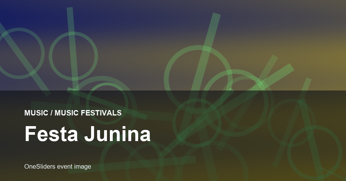 Festa Junina hero image
