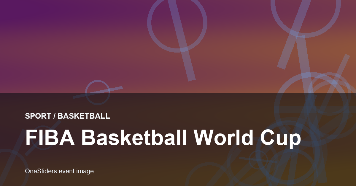 FIBA Basketball World Cup hero image