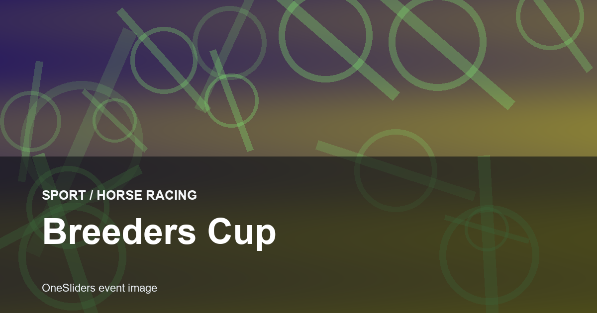 Breeders Cup hero image