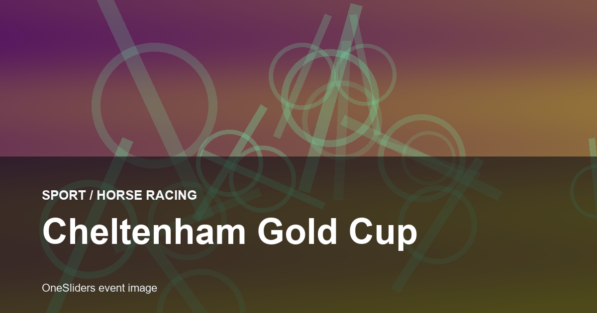 Cheltenham Gold Cup hero image