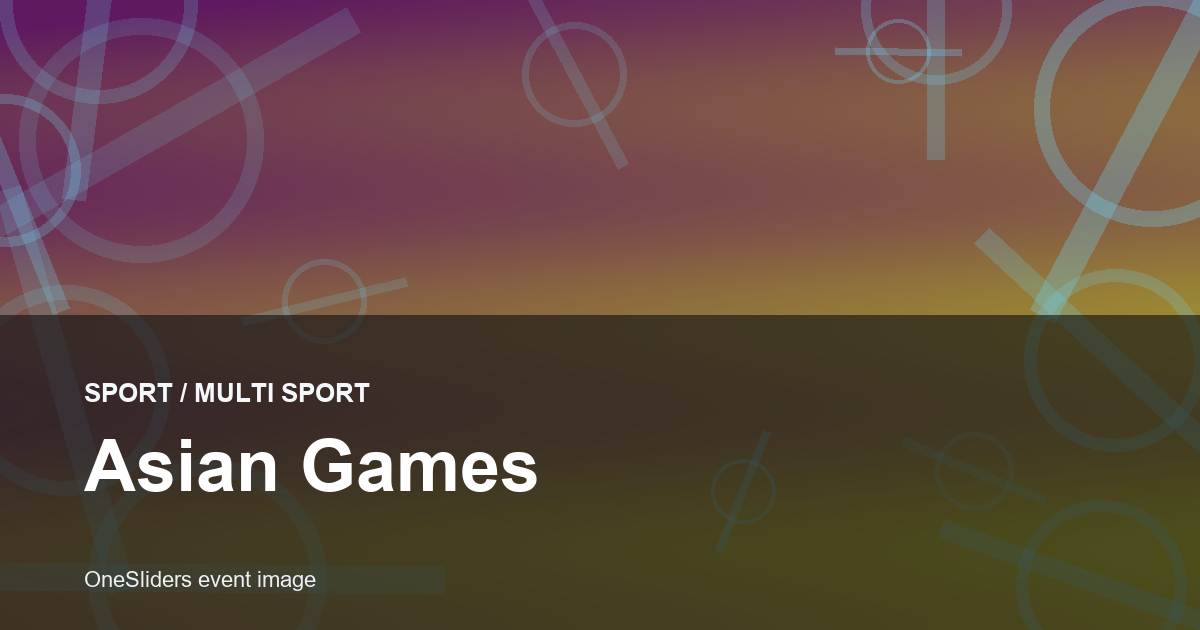 Asian Games hero image