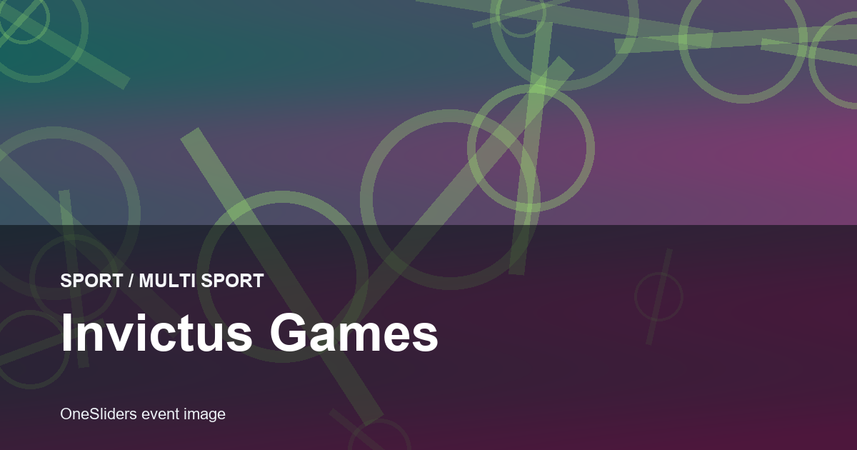 Invictus Games hero image