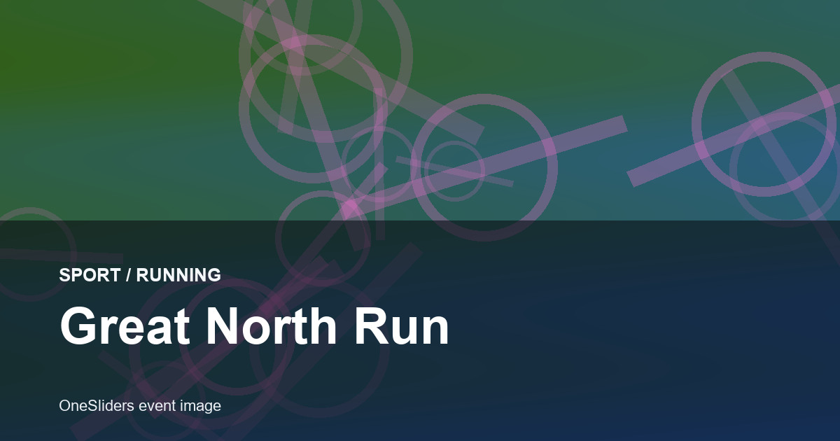 Great North Run hero image