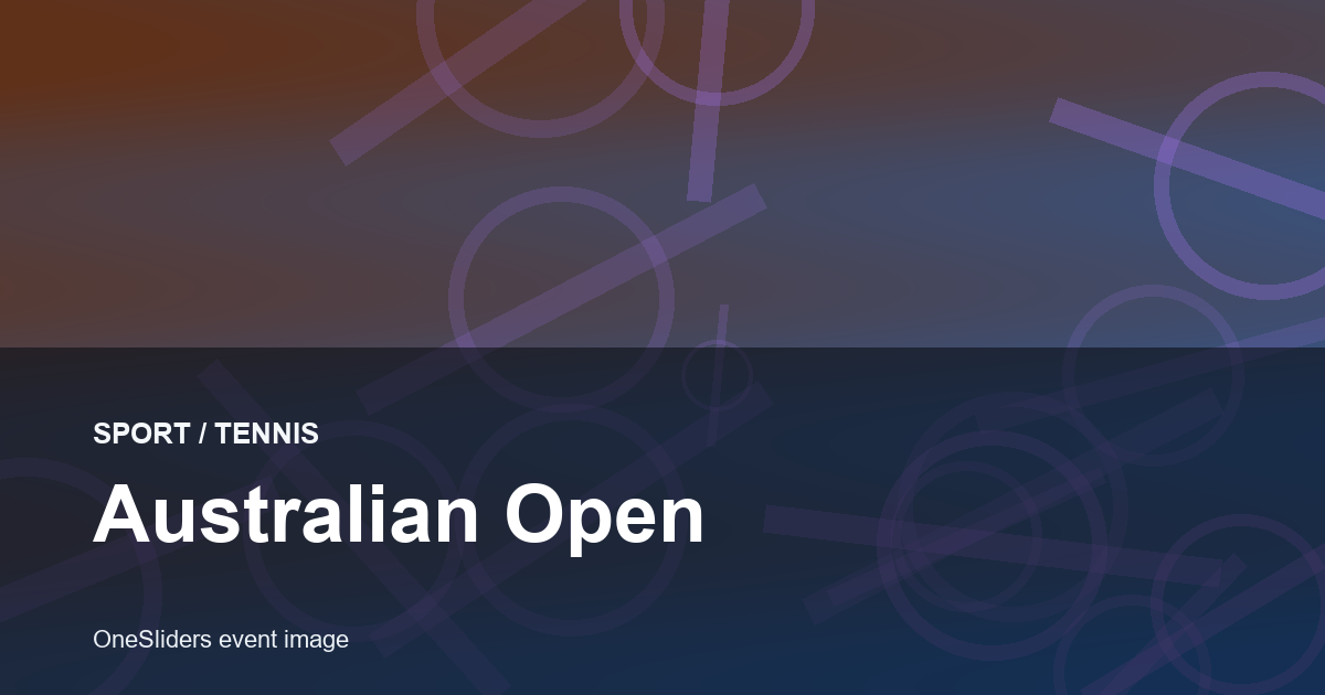 Australian Open hero image